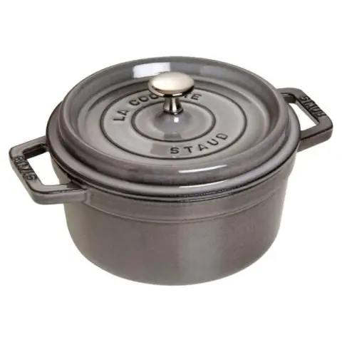 Staub Cocotte Gusseisen-Schmortopf mit Deckel – 22 cm – 2,5 L