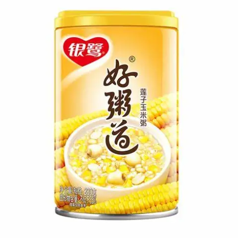 Yinlu Good Congee Eight Treasure Porridge Lotus Seed and Corn Porridge 280g 银鹭好粥道八宝粥莲子玉米粥 280g
