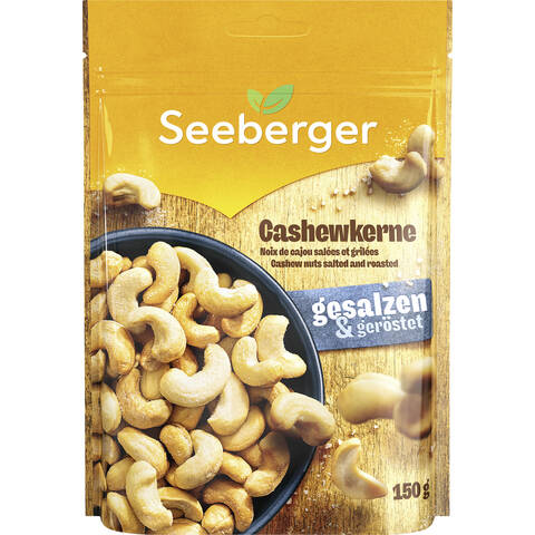Seeberger Cashewkerne Geröstet/Gesalzen 150 g