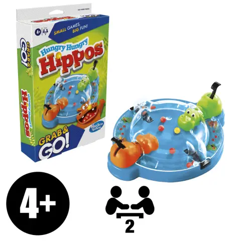 HUNGRY HUNGRY HIPPOS GRAB AND GO