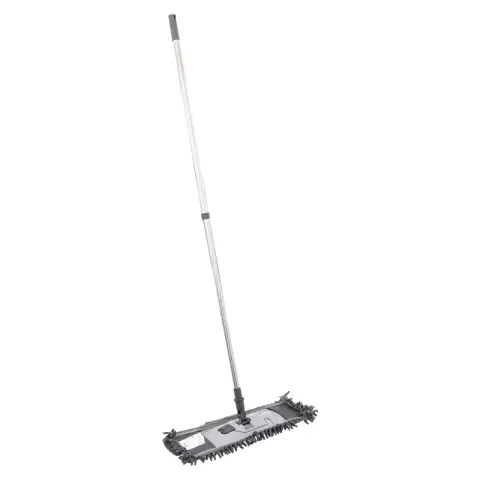 Teleskopbesen aus Mikrofaser für Böden