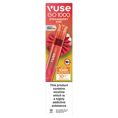 Vuse Go 1000 Strawberry Kiwi 10mg