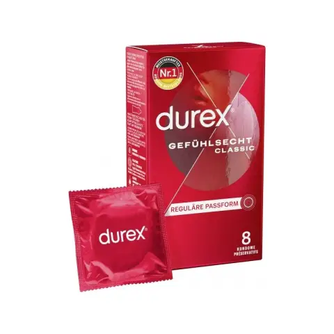 Durex Kondome Gefühlsecht Classic 8 Stück 8 St