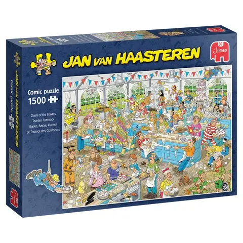 Jan van Haasteren - Strijd der Bakkers Legpuzzel (1500 stukjes) (JUM9077)