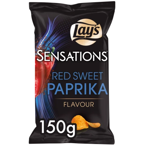 LAY’S Sensations Chips paprika rouge doux 150g