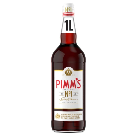 Pimm's Original No. 1 Cup Gin Based Liqueur 25% vol 1L Bottle