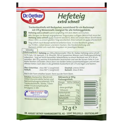 Oetker Hefeteig-Garant