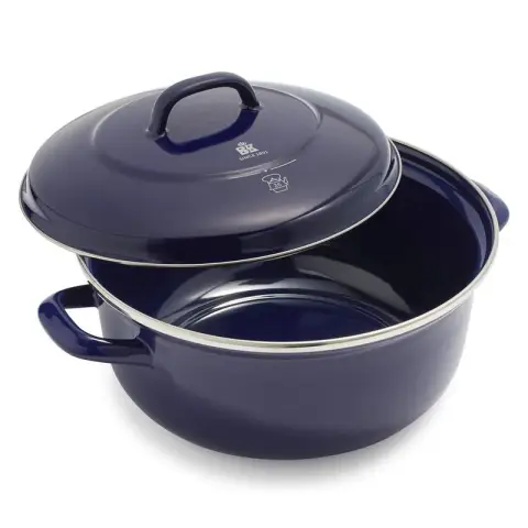 BK Dutch Oven mit Deckel – 26 cm – Blau – Emaillierter Stahl -