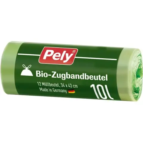 Pely Bio-Zugbandbeutel 10l