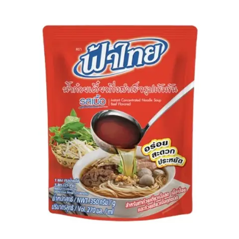 [Produit à date courte]FA THAI Soupe de nouilles concentrée au goût de bœuf 350 grammesDate de péremption2025/11/19