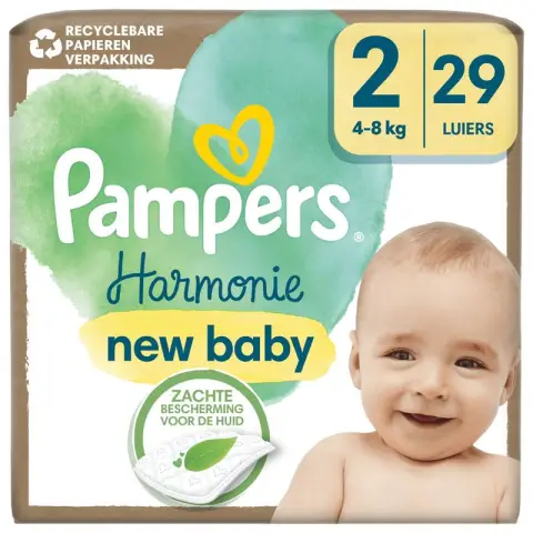 Pampers Harmonie Diapers Size 2 Diapers 4kg-8kg 29 pcs S2