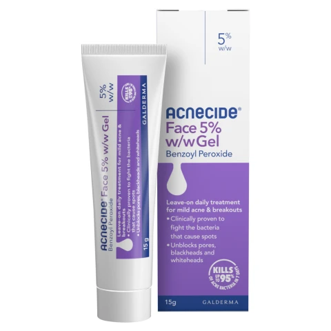 Acnecide Face 5% w/w Gel 15g