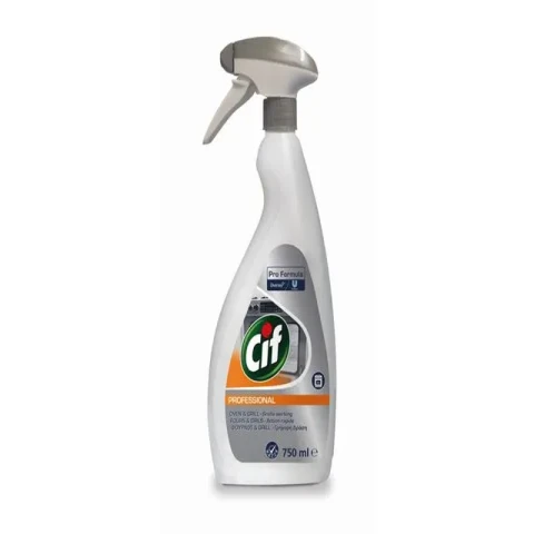 CIF Professional Oven and Grill Cleaner, Liquid Spray