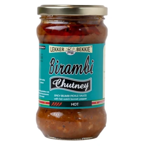 LEKKER BEKKIE Biram Chutney 290ml