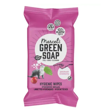 Marcel's Green Soap Hygienic Wipes 60pcs
