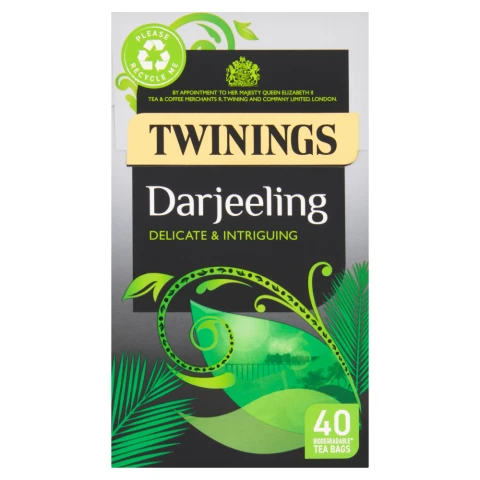 Twinings Darjeeling 40 Tea Bags 100g