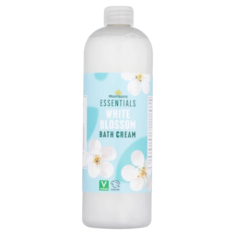 Morrisons Essentials White Blossom Bath Cream 750ml