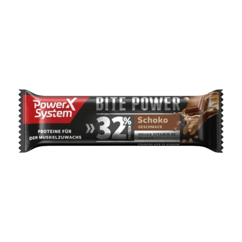 Power System Proteinriegel Schokolade 32% Protein 35g