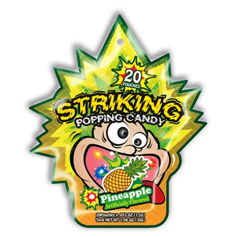 SK Popping Candy - Pineapple 索勁爆炸糖-菠蘿30g