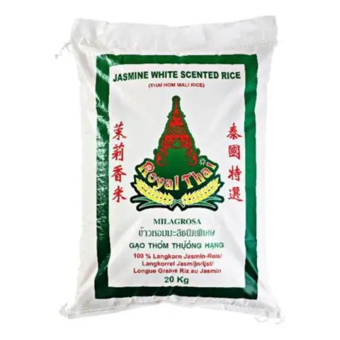 Royal Thai Rice Jasmine Long Grain Rice Thailand Special 20 kg