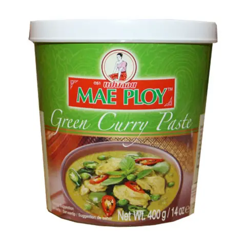 Mae Ploy Green Curry Paste 400g 泰娘绿咖哩酱
