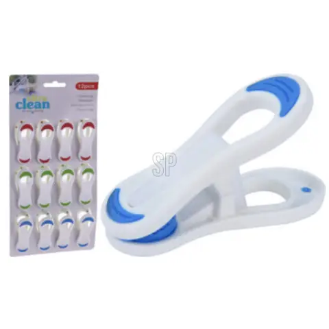 Wasknijpers - PP - Set/12 Stuks - 68mm