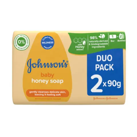Johnson's Baby Zeep Honey 2 x 90 g
