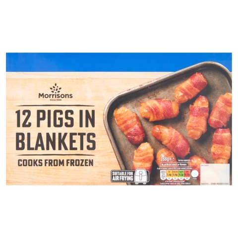 Morrisons 12 Pigs in Blankets 288g