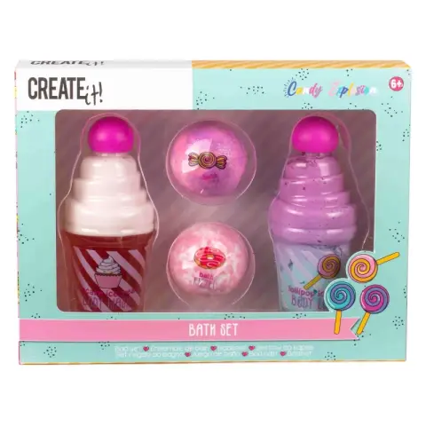 Create It! Candy Bath Set