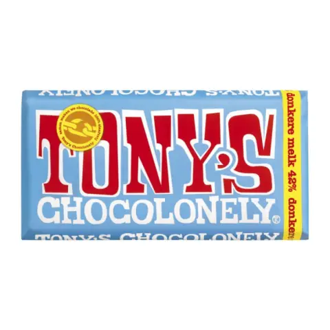 Tony's Chocolonely Dark Milk 180g