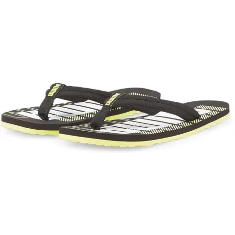 Puma Slippers Unisex Sandalen - 8 tot 16 Jaar Oud Grote Kinderschoenen - Zwart - EU 37