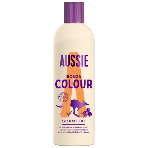 Aussie Bonza Colour Shampoo - Colour-Protecting - For Brilliantly Vibrant Hair, 300ml