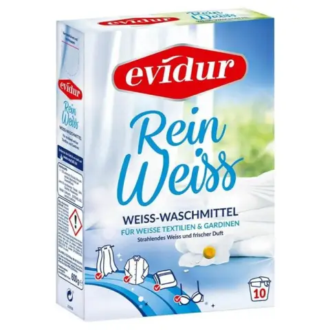 Evidur Weiss-Waschmittel 600 g 10 WL