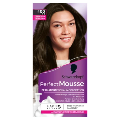 Perfect Mousse Schaumcoloration 4-0/400 Dunkelbraun
