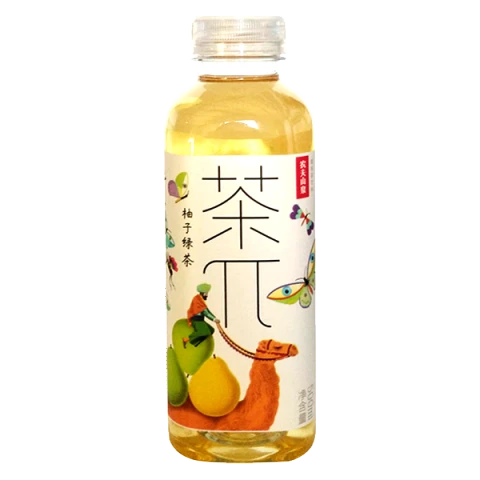 Nongfu Spring Grapefruit Green Tea Drink (Cha π) 500ml