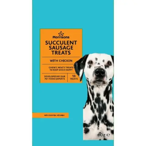 Morrisons Dog Chicken Sausages70g