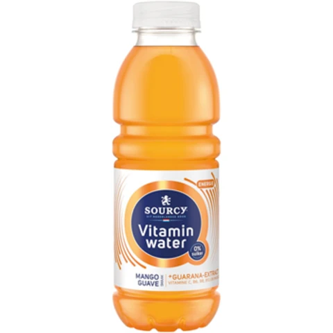 SOURCY Eau vitaminée Sourcy mangue/goyave 0,5L