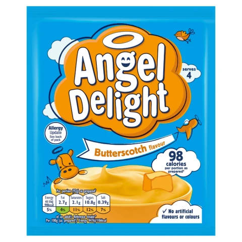 Angel Delight Butterscotch Instant Dessert Mix 59g