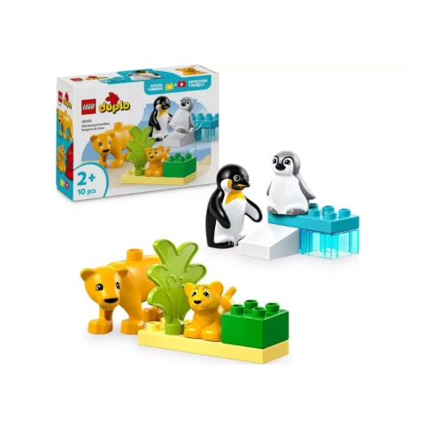 Lego 10442 Duplo Wild Animal Penguins And Lions