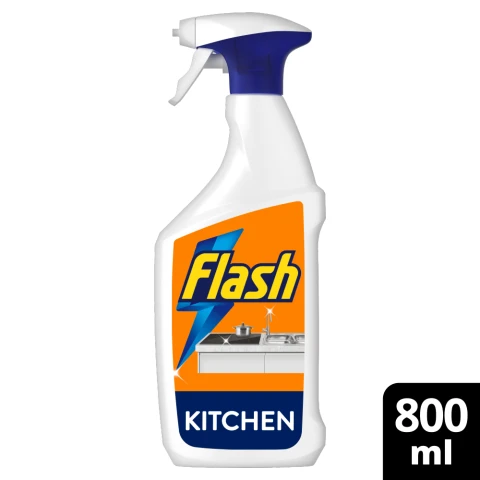 Flash Kitchen Degreaser Cleaning Spray 800ml