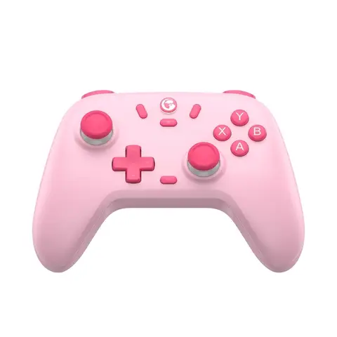 GameSir T4 Nova Lite Blush Pink Multi-Plattform Tri-Mode-Konnektivität Game Controller Blush Pink für Nintendo Switch / Android / iOS / Windows PC / Steam