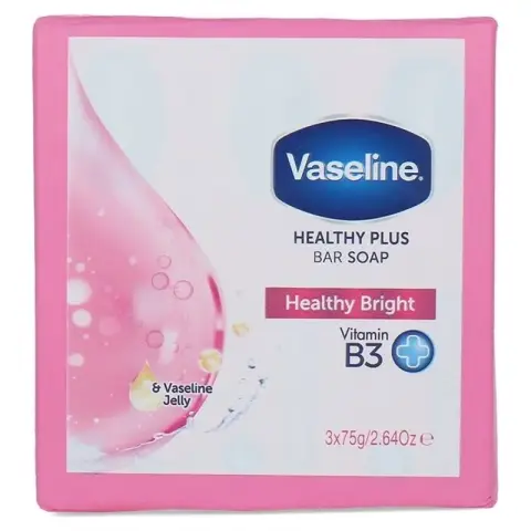 Vaseline Soap Bar - Healthy Bright 3 x 75 g.