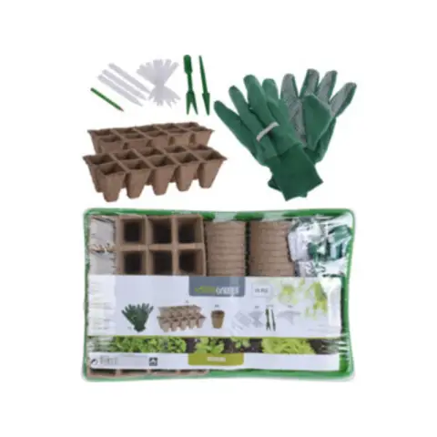 Pro Garden Ensemble de plateaux Zaad 68 pièces