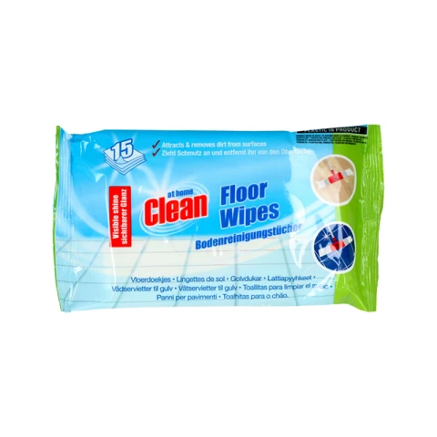 At Home Clean Hygienic wipes - Floor 15 pieces