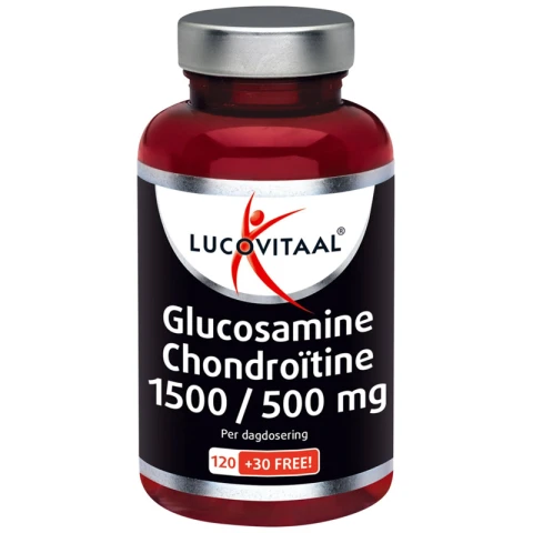 Lucovitaal Glucosamine Chondroïtine 1500/500mg - 150 comprimés
