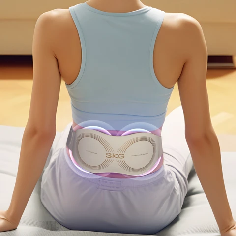 SKG W7 Pro Waist Massager 11 Modes 2 Massage Heads 3 levels of Hot Compress