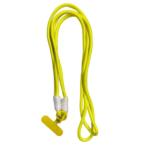 F1A Anti-theft 1.2M Smartphone Cros-body Lanyard - Yellow