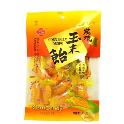 huixi mit Holzkohle geröstete Maisbonbons 150g