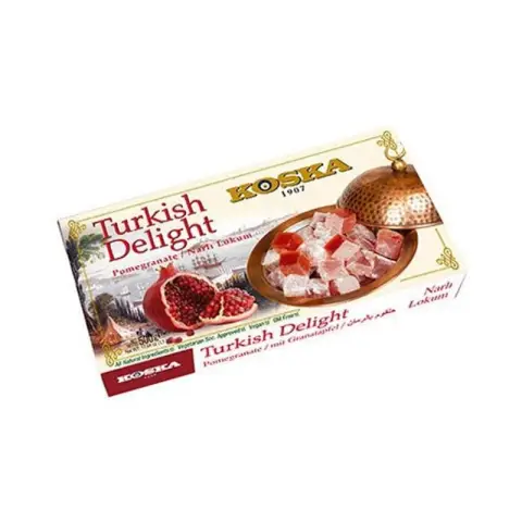 Koska Pomegranate Flavored Turkish Delight B 500g