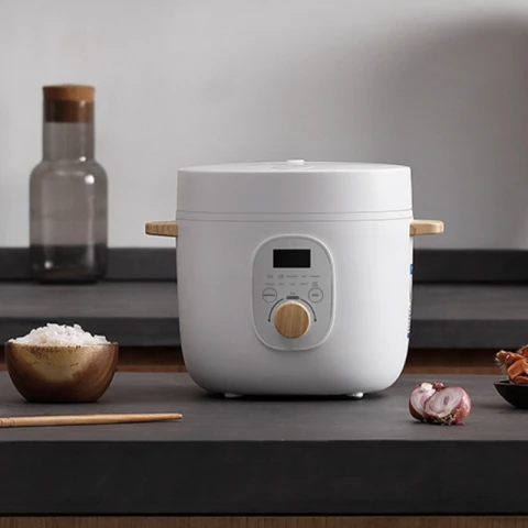 Royalstar Rice Cooker 2L 8 Functions 400W Non-stick Smart Preset Keep Warm One-click Open RFB2007W